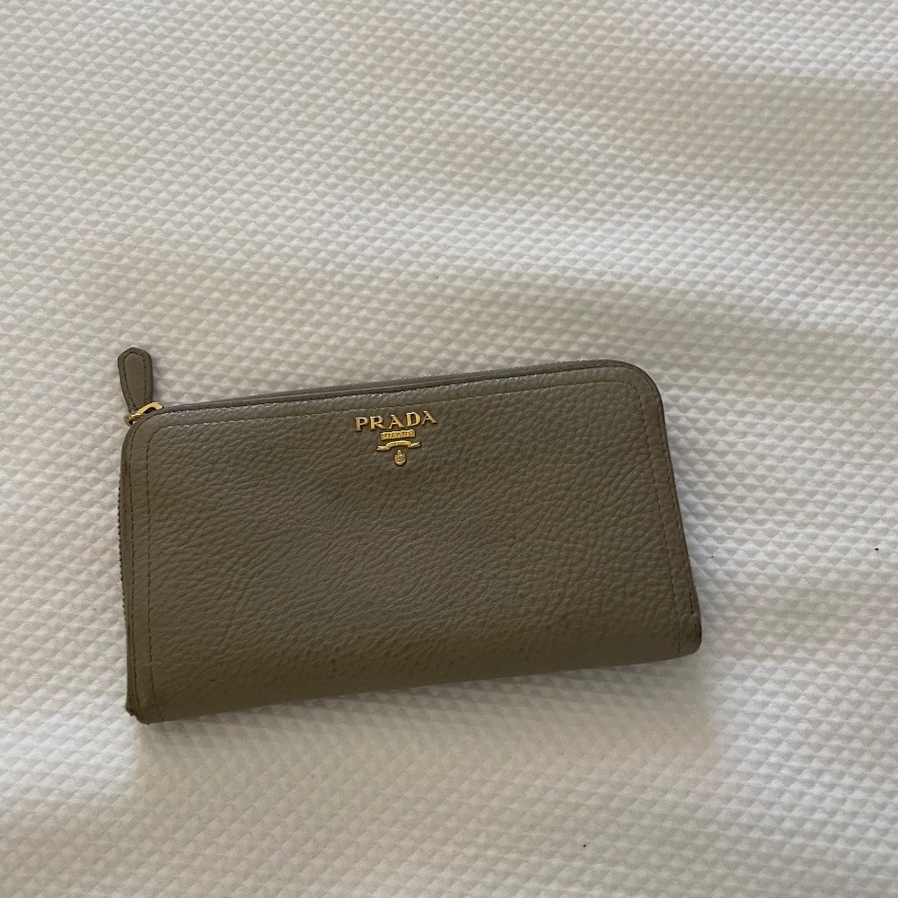 Prada Large Saffiano Leather Wallet
